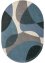 Ovaal vloerkleed met geometrische vormen, bpc living bonprix collection