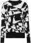 Gebreide trui met asymmetrisch patroon, RAINBOW