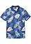 Jersey poloshirt met Hawaï-print, korte mouw, bonprix