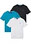 T-shirt (set van 3), bonprix