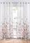 Transparant gordijn met bloemenprint (1 stuk), bpc living bonprix collection