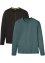 Henley shirt met comfort fit (set van 2), bpc bonprix collection
