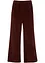 Wijde stretch Marlene Dietrich broek van corduroy met elastische high-waist band, bonprix