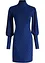 Gebreide jurk met col, bonprix