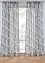 Transparant gordijn met abstracte bloemenprint (1 stuk), bpc living bonprix collection