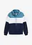 Sweater met gedessineerde kraag van biologisch katoen, bonprix