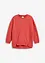 Oversized sweater met splitten van zachte badstof, bonprix