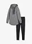 Joggingpak met lange sweater en legging (2-dlg.), bonprix