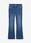 Mid waist stretch jeans, bootcut, bonprix