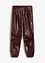 Imitatieleren parachute broek, RAINBOW
