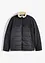 Winterjas in materiaalmix met gerecycled polyester, John Baner JEANSWEAR