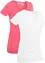 Longshirt met tekstprint (set van 2), bonprix