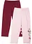 Capri legging met biologisch katoen (set van 2), bonprix