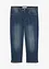 Slim fit jeans met mid waist, cropped, bonprix