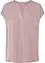 Blouse van soepel satijn met oversized schouders, bonprix
