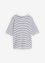 Gestreept shirt van gestructureerde jersey, halflange mouw, bpc bonprix collection