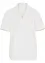 Luchtige oversized blouse van linnenmix, korte mouw, bonprix