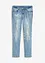 Straight jeans met destroyed effecten, bonprix