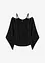 Schouderloze blouse van vloeiende viscose, bonprix