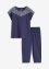 Capri pyjama van licht katoen met borduursel (2-dlg. set), bpc bonprix collection