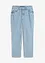 Cropped mid waist jeans, straight, bonprix