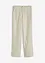 High waist linnen broek van een linnen-viscosemix, bonprix