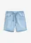 Lange instap jeans short, regular fit, John Baner JEANSWEAR