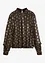 Mesh shirt met folieprint, BODYFLIRT