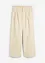 Wide leg jeans met high waist en comfortband, bonprix