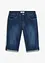 Lange jeans bermuda met comfortband, regular fit, John Baner JEANSWEAR