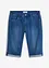 Lange jeans bermuda met comfortband, regular fit, John Baner JEANSWEAR