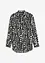 Gedessineerde, lange blouse van soepele viscose, bonprix