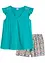 Shortama met kant (2-dlg. set), bonprix