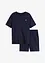 T-shirt en shirt bermuda (2-dlg. set) van biologisch katoen, bonprix