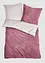 Cashmere touch dekbedovertrek met structuureffect, bonprix