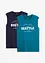 Muscle shirt (set van 2) van biologisch katoen, bonprix