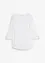 Blouse met lange mouwen en V-hals van vloeiende viscose, bonprix