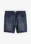 Lange jeans short met comfortband, loose fit, John Baner JEANSWEAR