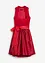 Midi dirndl met fluweel en schort (2-dlg. set), bonprix