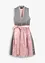 Dirndl met schort met borduursel (2-dlg. set), bonprix