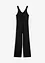 Jersey jumpsuit met plooitjes, bonprix