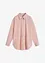 Oversized overhemdblouse met knoopsluiting van katoen, bonprix