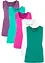 Katoenen longtop (set van 5), bonprix
