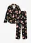 Pyjama met knoopsluiting en steekzakken (2-dlg. set), bonprix