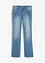 Bootcut jeans mid waist, stretch, bonprix