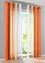 Gordijnen met gerecycled polyester en kleurverloop (set van 2), bonprix