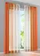 Gordijnen met gerecycled polyester en kleurverloop (set van 2), bonprix