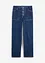 Mid waist stretch jeans, straight, bonprix