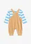 Baby longsleeve en tuinbroek (2-dlg. set), bonprix