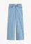 Wide leg stretch jeans mid waist, bonprix